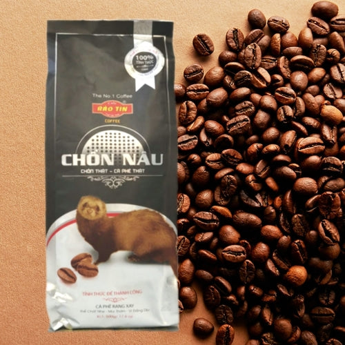 베트남 BAO TIN CHON NAU 아라비카 카티모르 족제비위즐 분쇄형 500g
