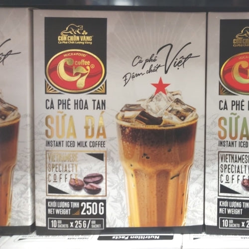 베트남 C7 hoa tan ca phe sua da 3in1 아이스밀크 커피 250g