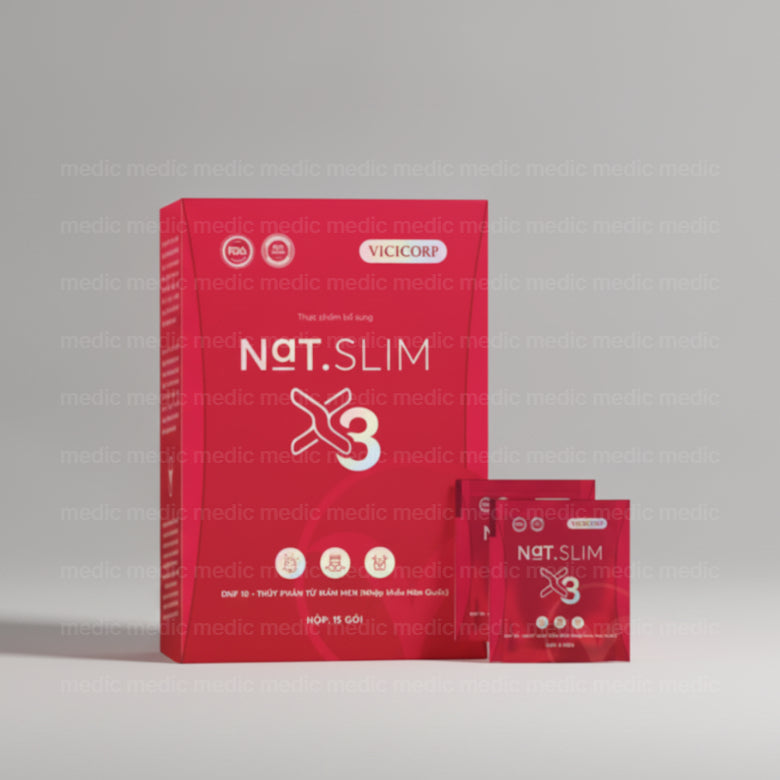 NAT.SLIM X3 다이어트 보조식품 15포 베트남 건강식품