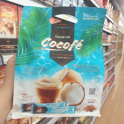 베트남 렉선 코코페 코코넛 커피 Rexsun cocofe coconut 480g